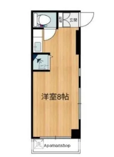 第12カネキマンション【2階】の間取り