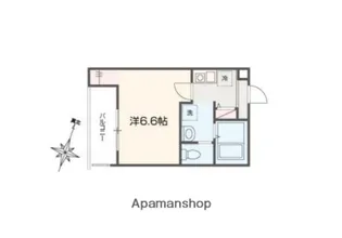 MELLAS田無【2階】の間取り