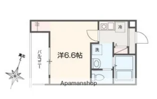 MELLAS田無【2階】の間取り