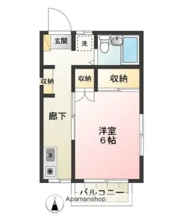 エルフィンハイムA【1階】の間取り