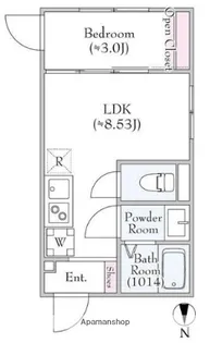 LUXIS柳沢【3階】の間取り