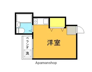ベルハイム南ヶ丘【1階】の間取り