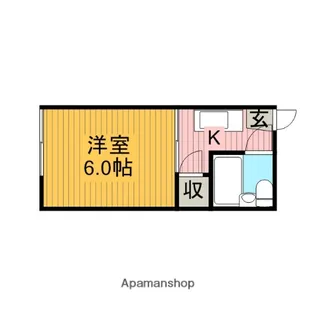 ミモザアネックスA【2階】の間取り