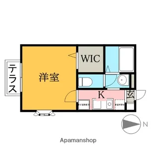 東京都国分寺市東元町3丁目【アパート】の間取り