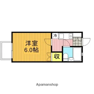 武蔵野ハイツ【105号室】の間取り