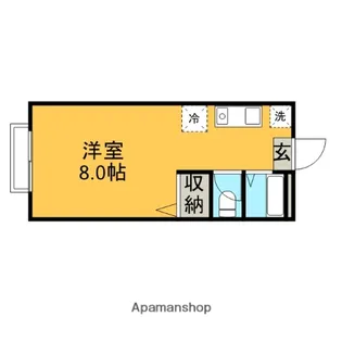 クローカスヒライ【A103号室】の間取り
