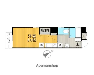 セレーナ吉祥寺【101号室】の間取り