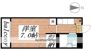 ドーム吉祥寺【3階】の間取り