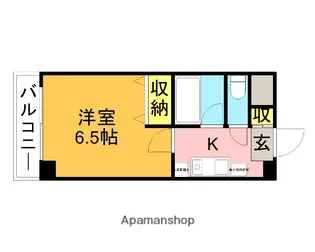 アーバン武蔵小金井【9階】の間取り