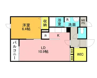 パストラール ベルダ【202号室】の間取り