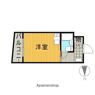 シャローム国分寺【4階】の間取り