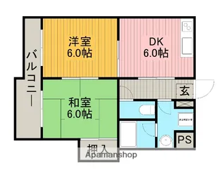アビタ武蔵野【2階】の間取り