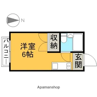 東京都三鷹市野崎2丁目【アパート】の間取り