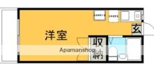 ルーフトミタ【2階】の間取り