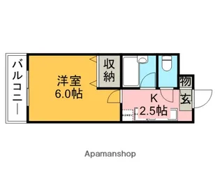 東京都杉並区下井草4丁目【マンション】の間取り