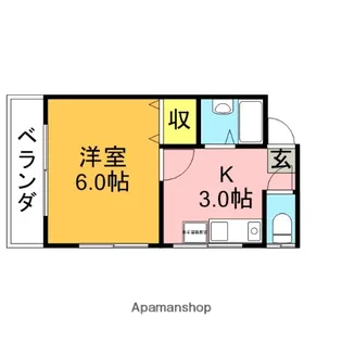 東京都杉並区善福寺1丁目【アパート】の間取り