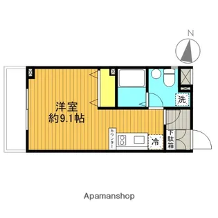 栗山ヴィレッジ【2階】の間取り