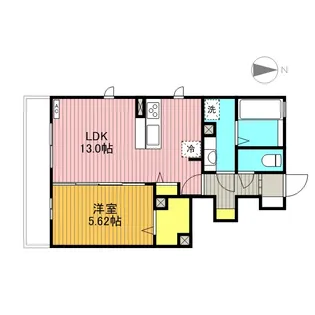 パナックスⅡ【1階】の間取り