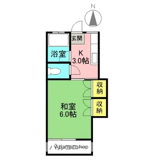 東京都西東京市保谷町5丁目【アパート】の間取り