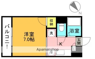 三愛コート西荻【1階】の間取り
