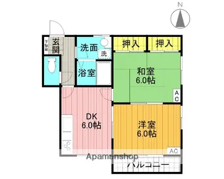 クラーレM.S.【1階】の間取り
