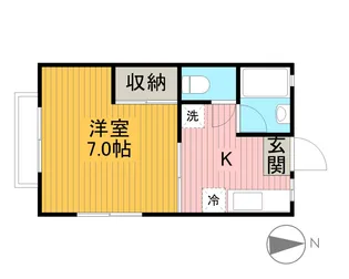 ホワイトホームズ【2階】の間取り