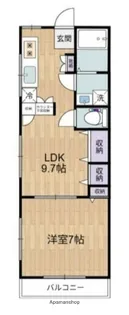田中マンション【1階】の間取り