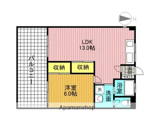 カステーロ・フチ【2階】の間取り