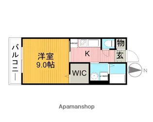 東京都三鷹市野崎2丁目【アパート】の間取り