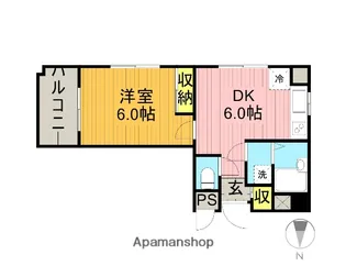 エトワール三鷹第5【9階】の間取り