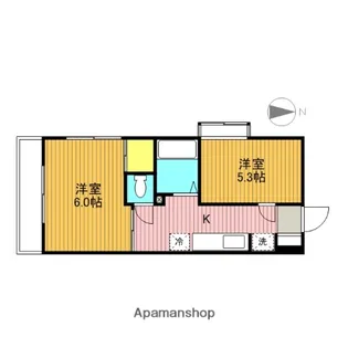 東京都練馬区上石神井1丁目【マンション】の間取り