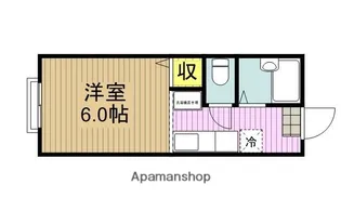 ベルフラット【2階】の間取り