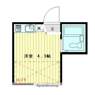 東京都杉並区久我山5丁目【アパート】の間取り