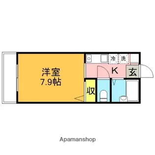 ラ・ムラージャ【1階】の間取り