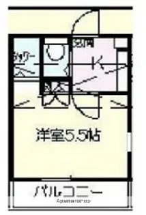 アクセーヌ井の頭A棟【2階】の間取り