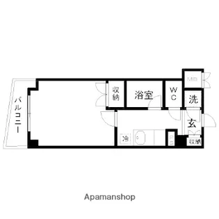 フェニックス高井戸南【2階】の間取り
