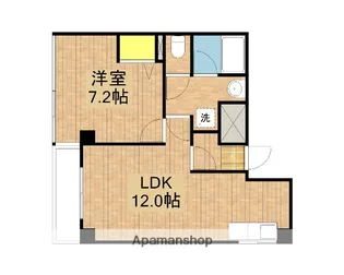 メゾンドローダンセ【2階】の間取り