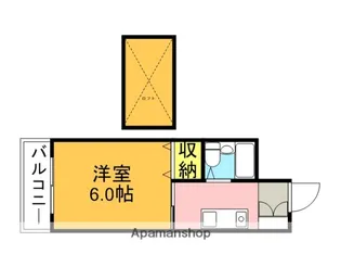 東京都小金井市梶野町1丁目【アパート】の間取り