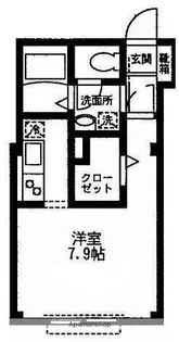 ロジュマンN荻窪【1階】の間取り