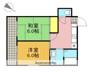 アーバン武蔵野【2階】の間取り