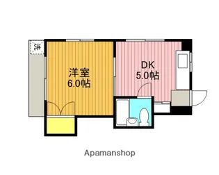 東京都小金井市中町2丁目【マンション】の間取り