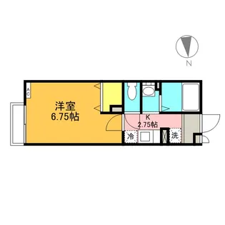 シャレ・エトワール【2階】の間取り