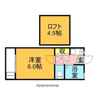 コーポ今川8【2階】の間取り