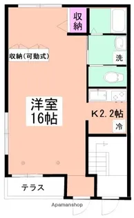 ジャルダンドゥ柿木【1階】の間取り