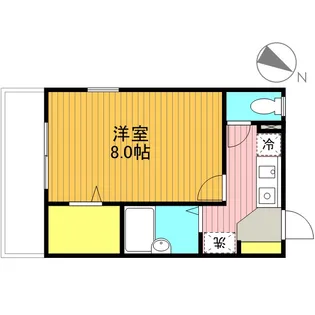 アルト・プエンテ【1階】の間取り
