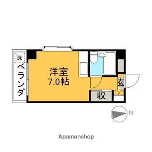 メゾン・ド・スバル【2階】の間取り