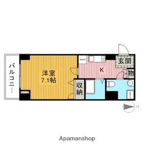 東京都三鷹市下連雀3丁目【マンション】の間取り