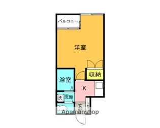 コンフォートいづみ【2階】の間取り