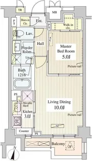 ル・シュクレ永福【4階】の間取り