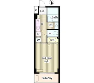 メゾン武蔵野【4階】の間取り